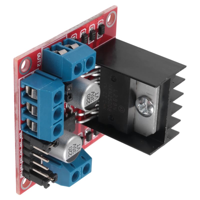 Motor Driver L298N - AED7-L298N Module Dual H-Bridge Stepper Motor