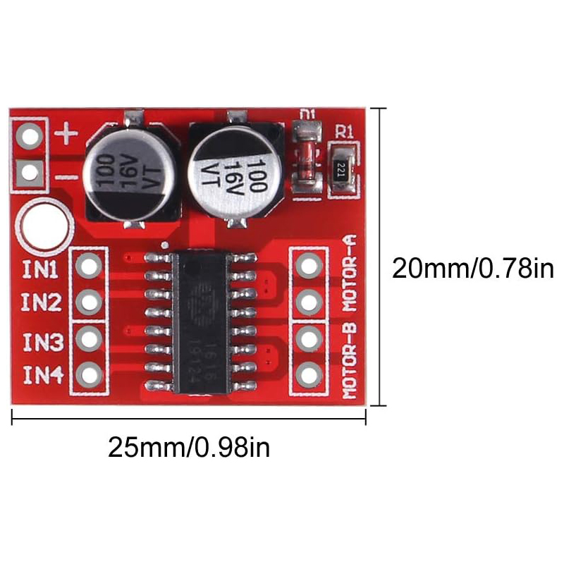4/10pcs MX1508 DC Motor Driver - Motor Driver L298N review and price