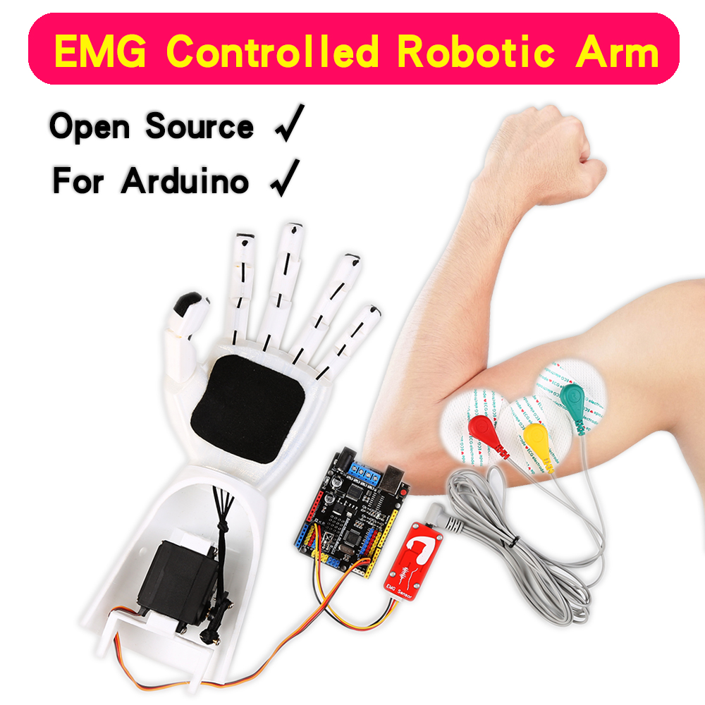 EMG Sensor Robotic Arm Electri - Arduino Robot review and price
