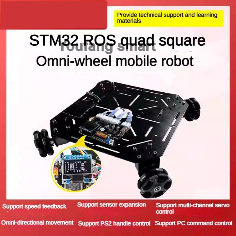 5kg Load ROS 4WD Omni Wheel Ro - Stm32 Robot review and price