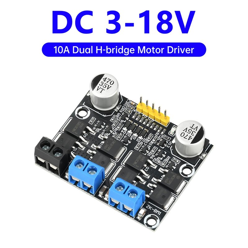 Y45A-Dual-Channel 10A 3V-18V H - Motor Driver Module review and price