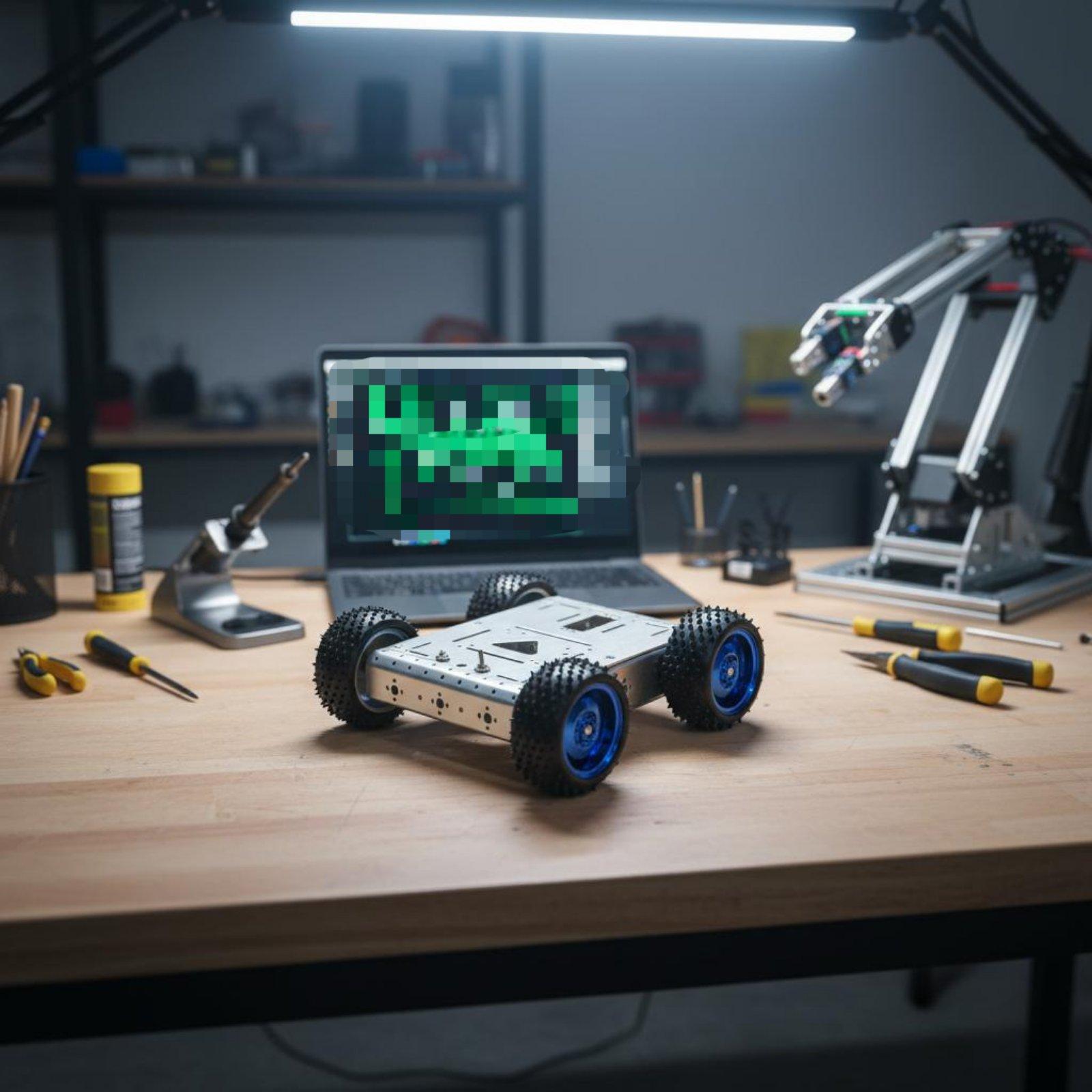 4WD Smart Car Chassis Stable 4 - Robot Wheel review and price