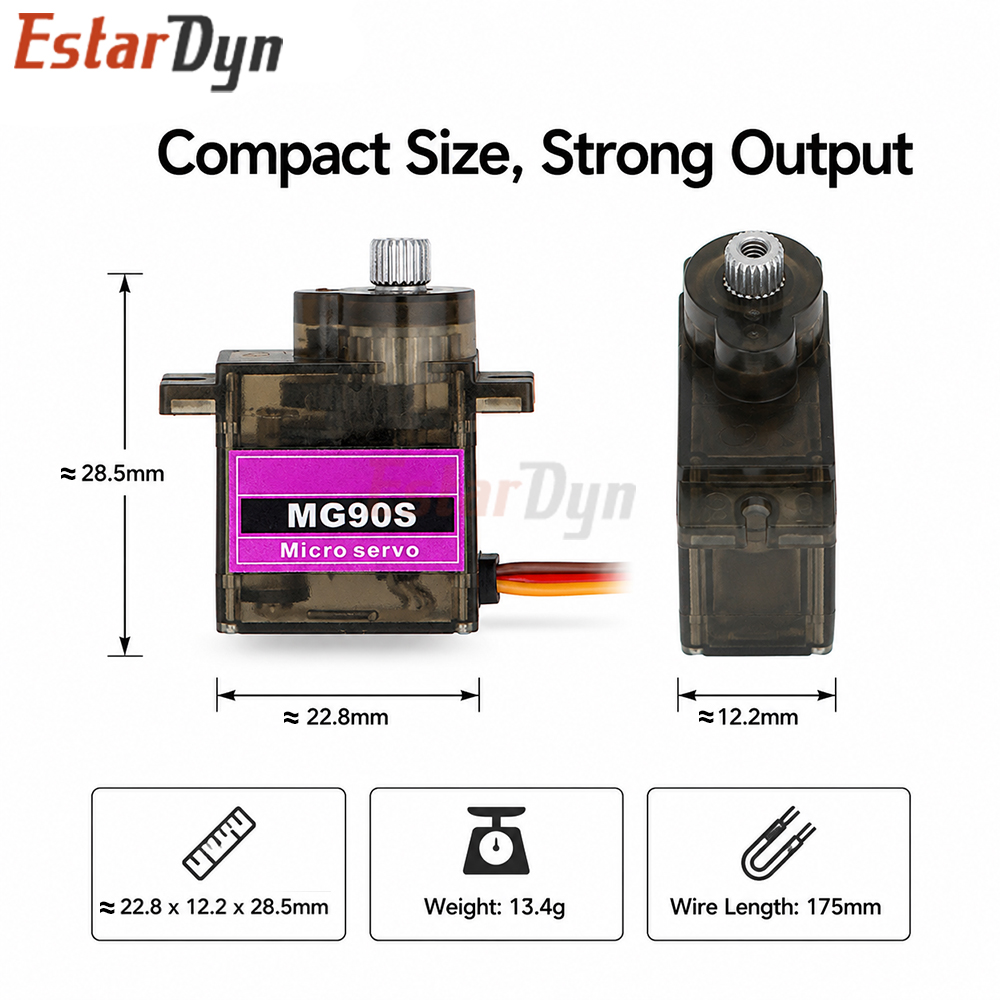 Estardyn MG90S Digital Metal G - Servo Sg90 review and price