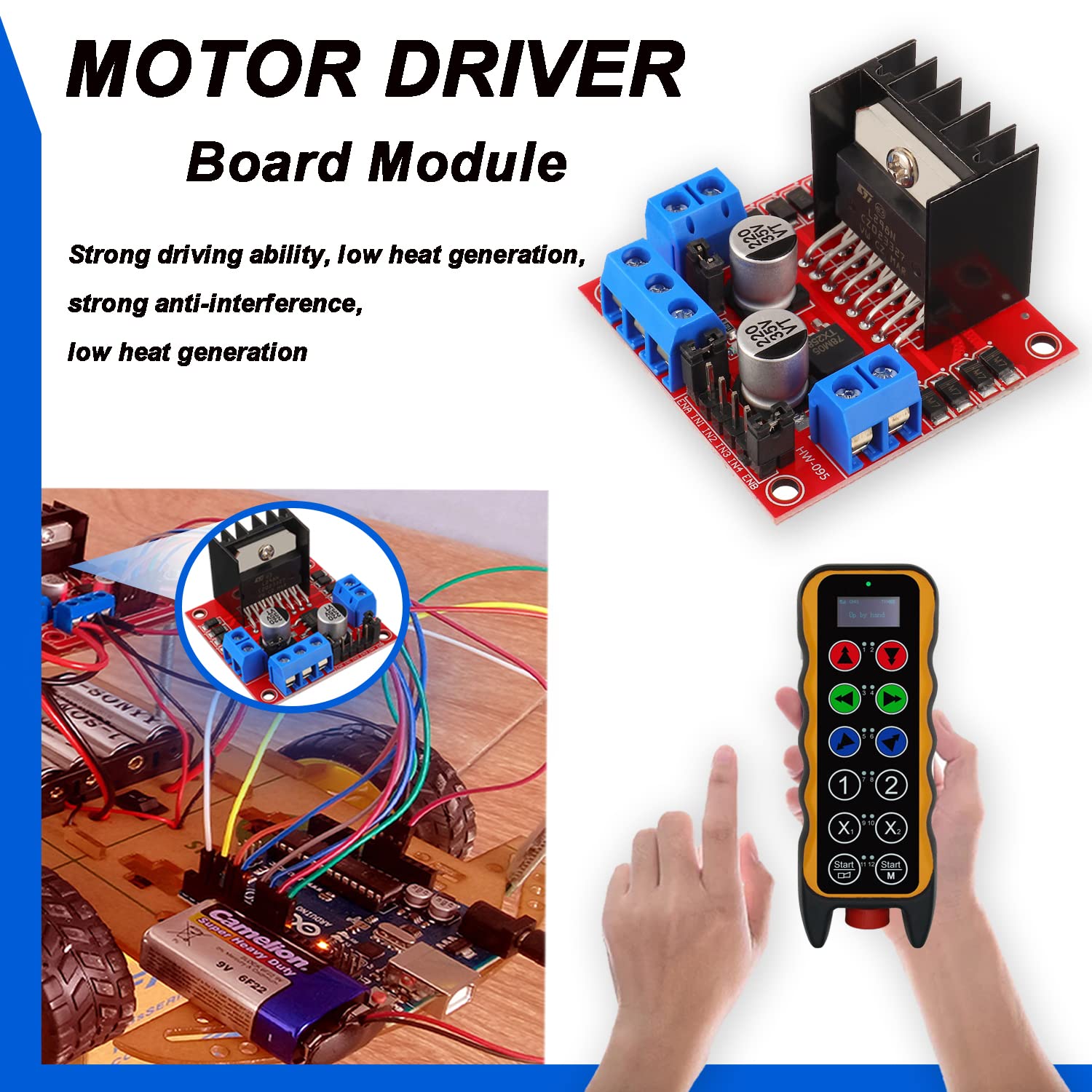 L298N Motor Drive Controller B - Motor Driver L298N review and price