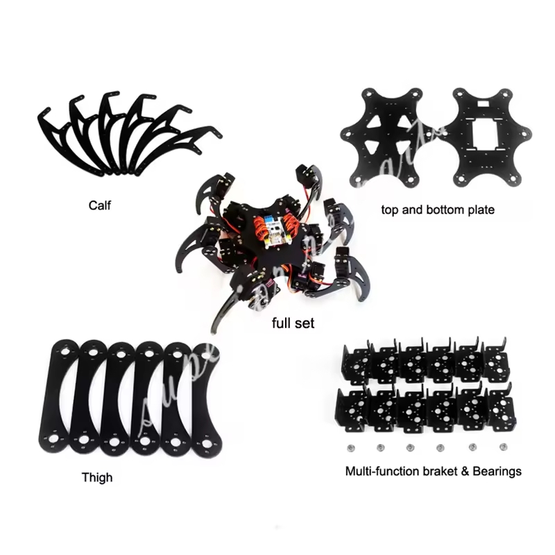 18 DOF Aluminium Hexapod Spide - Arduino Robot review and price