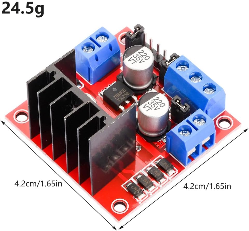 L298N driver board module L298 - Motor Driver L298N review and price