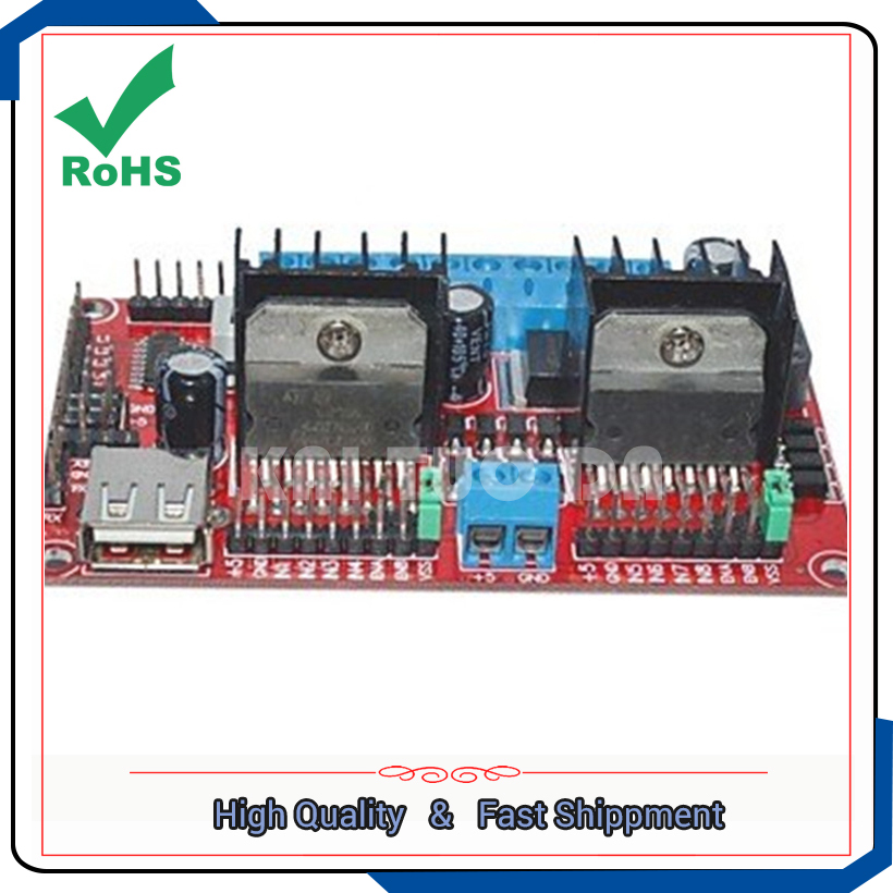 L298N V3 / four 4 DC stepper m - Motor Driver L298N review and price