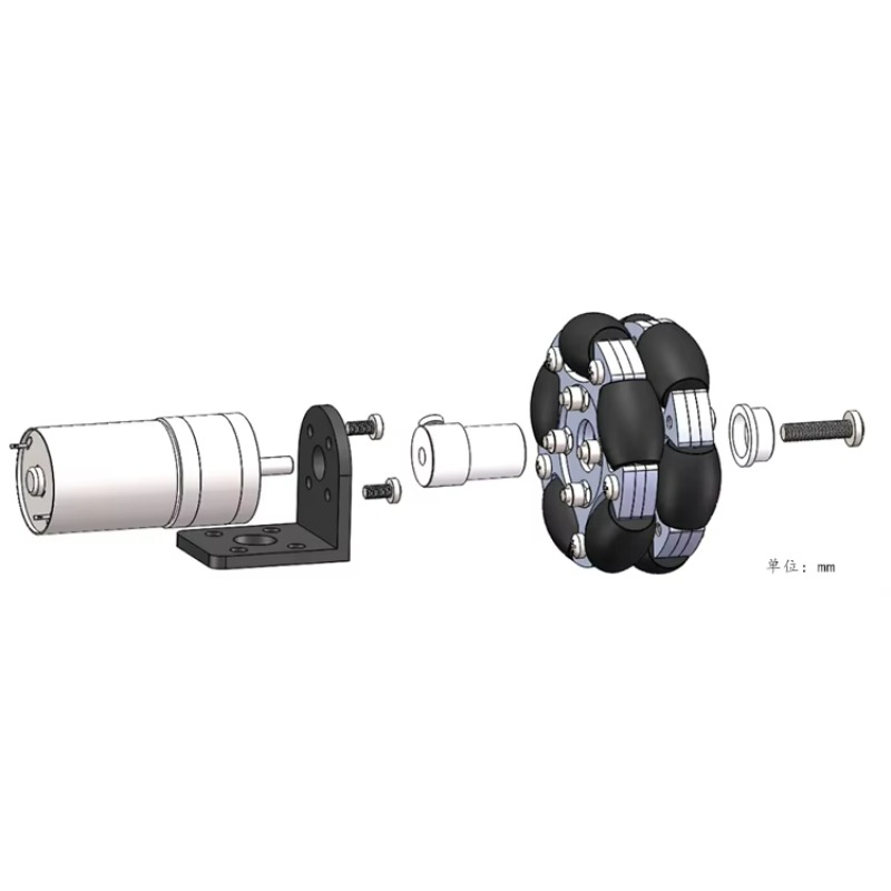15KG Load 80mm Omnidirectional - Omni Wheel review and price