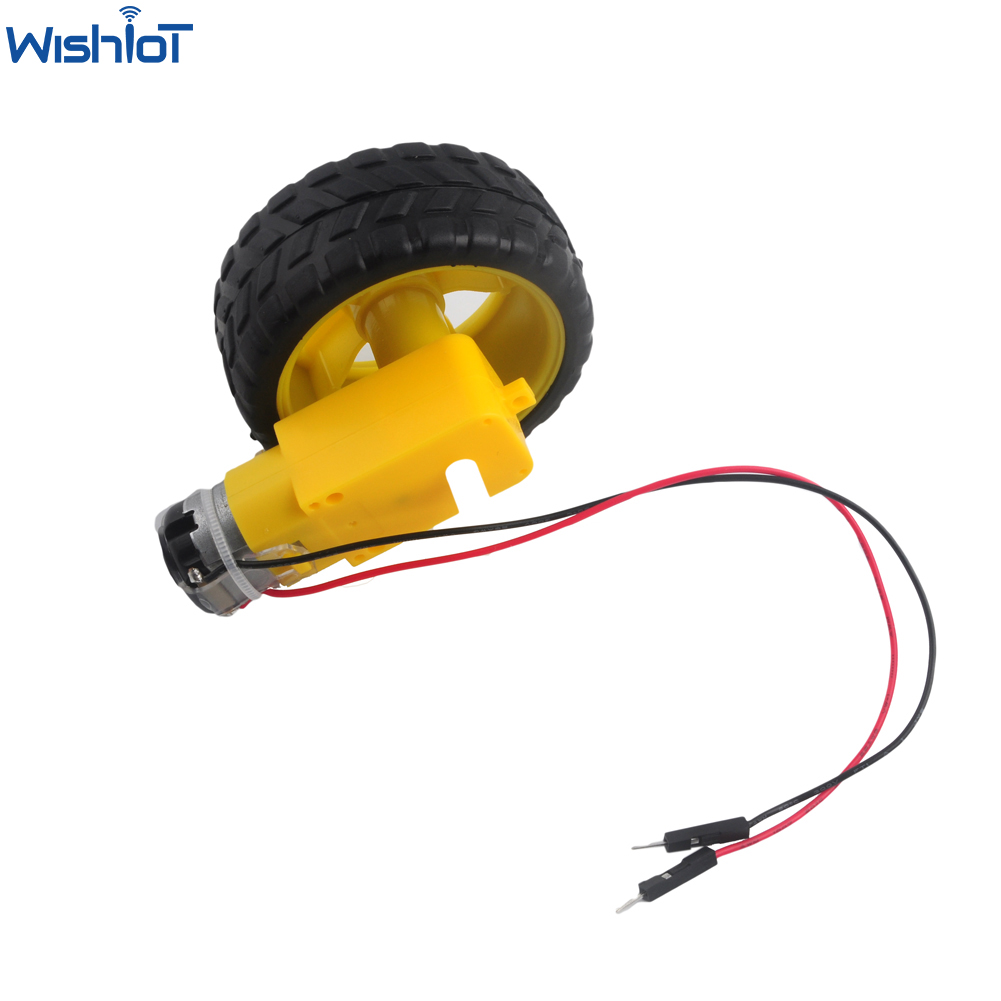 DC3-6V 1:48 Gearbox TT Motor D - Arduino Robot review and price